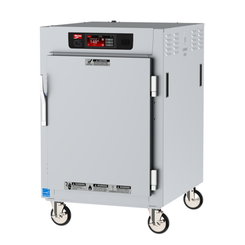 Metro C585-SFS-U C5 8 Series Half-Height Reach-In Heated Holding Cabinet with Solid Door