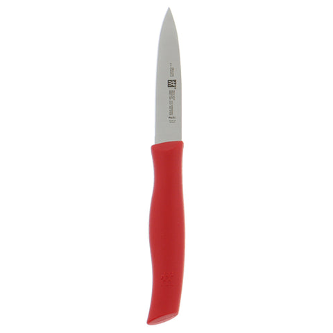 38601-091 Zwilling Grip Paring Knife 3.5" Paring Red Handle