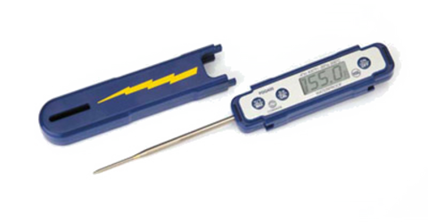 Comark Instruments PDQ400 Waterproof Pocket Digital Thermometer with Thin Tip Probe