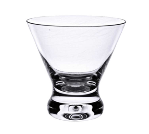 Thunder Group PLTHCG008C 8 oz Heavy Base Polycarbonate Cocktail Glass, Clear