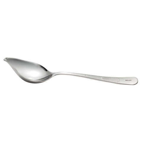 Mercer Culinary M35142 1 oz. Saucier Spoon with Tapered Spout