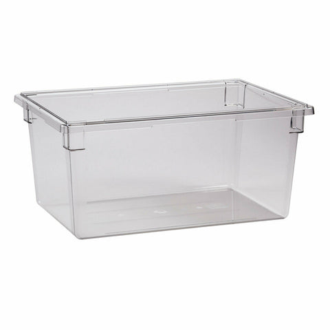 Cambro 182612CW135 Camwear 18" x 26" x 12" Clear Polycarbonate Food Storage Box, 17 Gallon