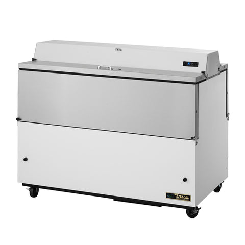 True TMC-58-DS-HC 58" Dual Sided Milk Cooler Station