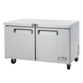 C-U60R-HC Migali 60" 2 Door Undercounter Refrigerator-Migali Industries
