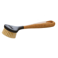 SCRBRSH Lodge 10" Scrub Brush w/ Rubber Wood Handle-Lodge Manufacturing