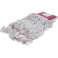 369552B00 Carlisle Large White Wet Mop Head-CFS Brands
