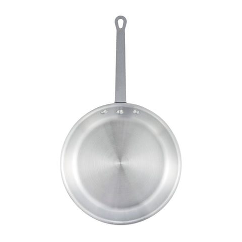 AFP-14S Winco 14" Natural Fininsh Aluminum Fry Pan