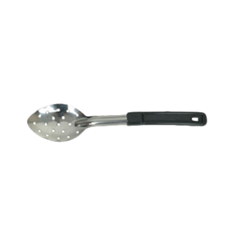 Thunder Group SLPBA213 13" Perforated Basting Spoon with Black Bakelite Handle, Stainless Steel