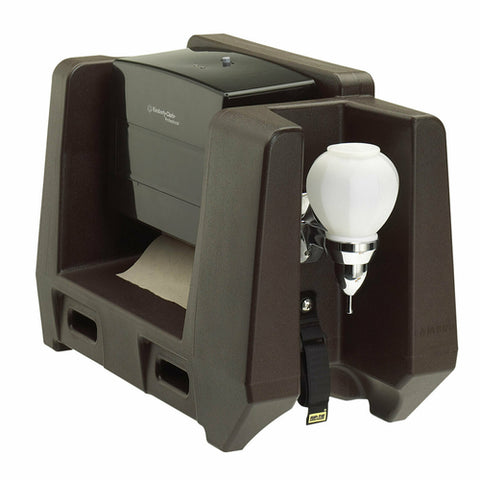 HWATD131 Cambro With Paper Towel & Soap Dispenser, Handwashing Station - Each