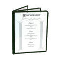 PLMENU-L3GR Thunder Group 8-1/2" x 11" Green 3 Page Menu Cover-Thunder Group