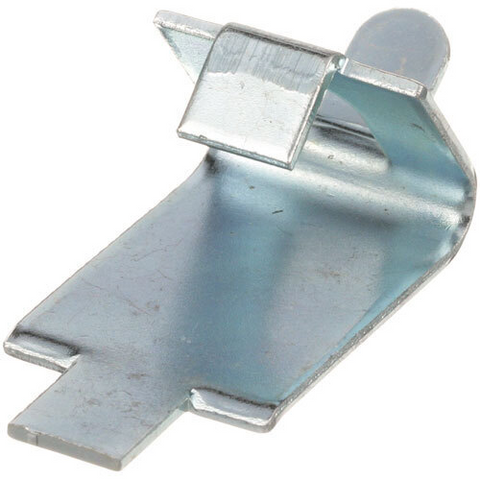 261877 AllPoints Foodservice Parts & Supplies Pilaster Clip Zinc-Plated Steel each