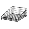 GM1519 Tablecraft 15" x 19-1/2" Grand Master Angled Square Metal Basket-Tablecraft Products