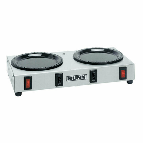 06310.0004 Bunn Two 100W Warmers, 06310.0004 Wx2 Coffee Warmer - Each-Bunn-O-Matic