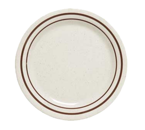 GET Enterprises BF-010-U 10 in. Round Melamine Dinner Plate