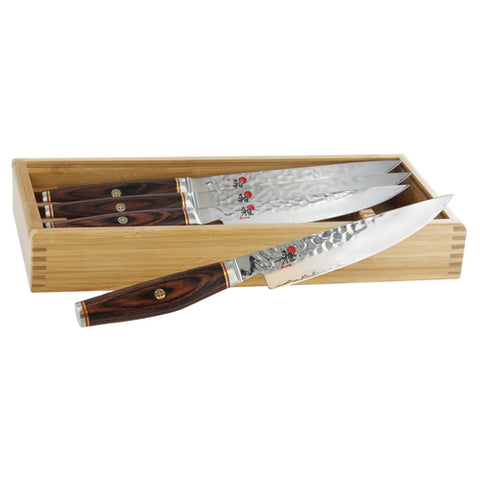 34079-000 Zwilling 4-Piece Miyabi Artisan SG2 Steak Knife Set