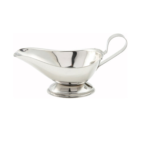 GBS-3 Winco 3 Oz. Stainless Steel Gravy Boat-WINCO