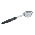 6422420 Vollrath 4 Oz. Heavy-Duty Perforated Oval Portion Spoon w/ Black Handle-VOLLRATH COMPANY