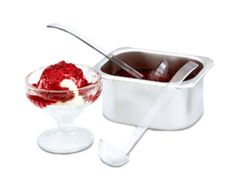 Vollrath 52908 Bicolite 0.5 oz. Clear Plastic Ladle