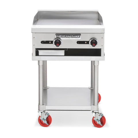 American Range ARMG-24 24 in Countertop Gas Griddle with Manual Controls