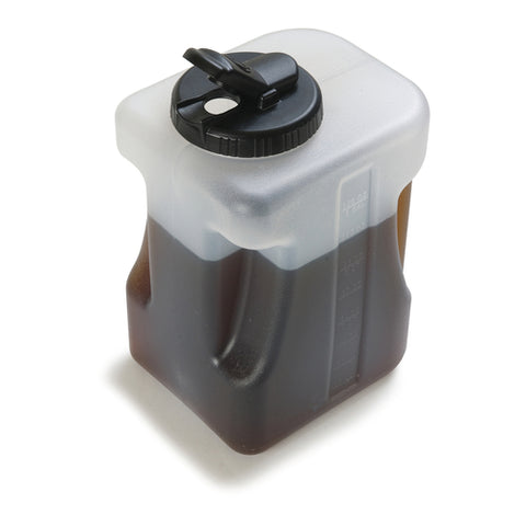 Carlisle FoodService Products 640000 - 1 Gallon Mixing Container with Black Lid