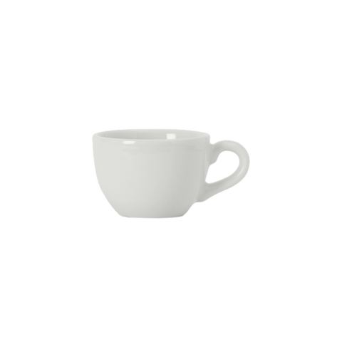 Tuxton China BPF-0301 White Porcelain 3 oz. Cappuccino Cup