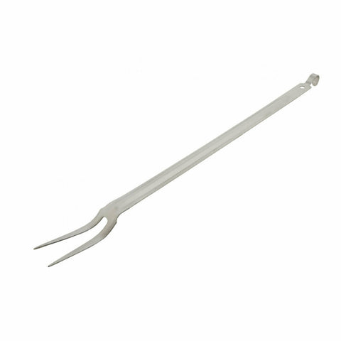 Libertyware SF21H 21" Heavy Duty Stainless Steel Serving Fork with Hook Handle