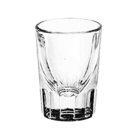 Libbey Glass 5127 - 1.5 oz Fluted Whiskey Shot Glass