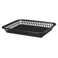 1079BK Tablecraft 11-3/4" x 8-1/2" x 1-1/2" Más Grande Platter Basket - Each-Tablecraft Products