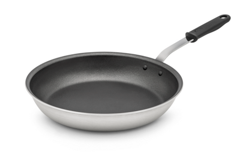 Vollrath 672314 Wear-Ever 14-Inch Aluminum Fry Pan with SteelCoat x3 Nonstick and Silicone Handle