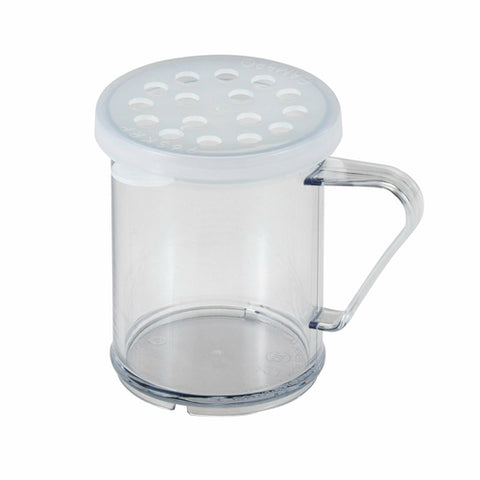 Cambro 96SKRP135 Camwear 10 oz. Polycarbonate Shaker with White Parsley Lid