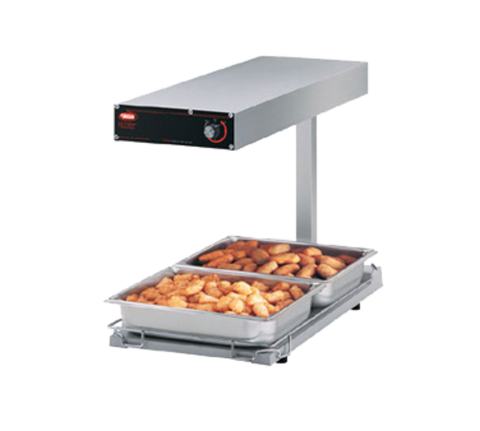Hatco GRFFBL Glo-Ray Portable Food Warmer with Heated Base and Lights