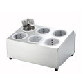 FC-6H Winco 6-Hole Flatware Cylinder Holder-WINCO