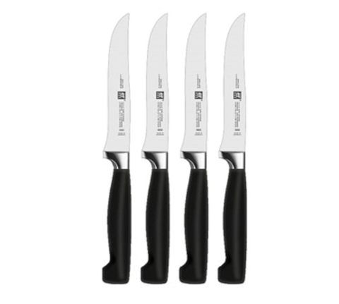 39190-000 Zwilling 4-Piece Four Star Steak Knife Set