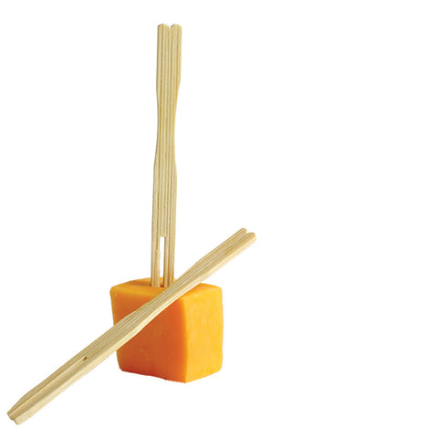 Franmara 7942-PC 3-1/2" Bamboo Party Forks