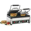 WPG300 Waring 17" xx 9-1/4" Dual Grooved Top & Bottom Panini Sandwich Grill-Waring