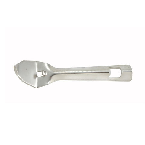 Winco CO-302 7" Can Tapper / Bottle Opener, Stainless Steel