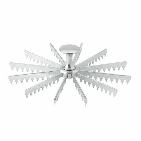 Winco APM-12 12-Cut Aluminum Pie and Cake Marker