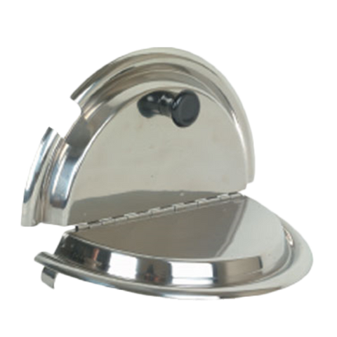 Thunder Group SLIC002 11 Qt. Hinged Stainless Steel Inset Cover