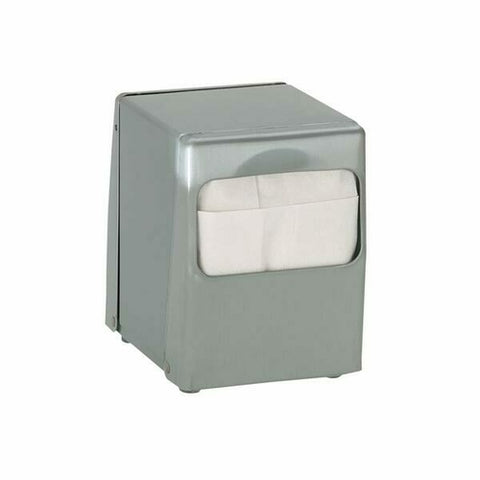 Dispense-Rite TT-LOW-BS Countertop Low Fold Napkin Dispenser, Brushed Satin Steel