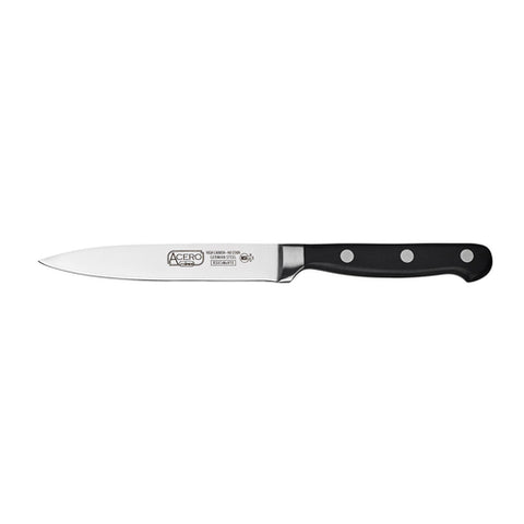 Kfp-50 Winco Utility Knife 5" Blade, Full Tang, Forged Pom Handle Acero-WINCO