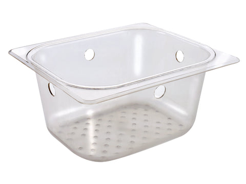 30-160 Krowne 6" Deep Perforated Dump Sink Basket-Krowne Metal