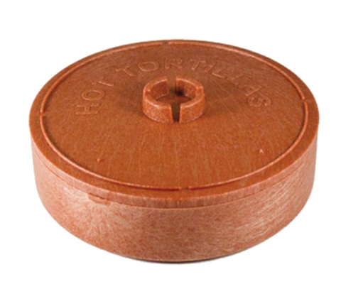 H.S., Inc. NHS1004-PK Paprika 7" x 1-1/2" Insulated Tortilla Server