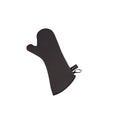 UCMX15BK CFS Brands 15" Oven Mitt, Black-CFS Brands
