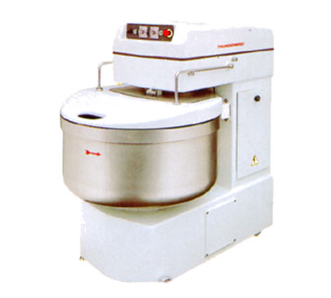 Thunderbird Food Machinery ASP-160 Spiral Dough Mixer with Revolving Bowl and Plastic Cover