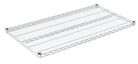 WS2448C Wire Shelf 24"W x 48"L Chrome