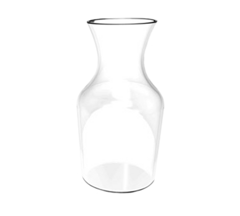 Thunder Group PLTHWD009C 9 oz. Clear Polycarbonate Wine Decanter