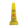 PLWFC027 Thunder Group Cone-Shaped "Caution Wet Floor" Safety Floor Sign-Thunder Group