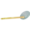 42617 Town 6" Galvanized Coarse Mesh Skimmer w/ Bamboo Handle-TOWN