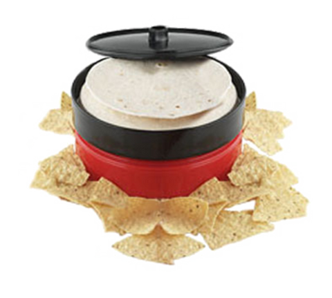 HS1043-BBN HS Inc Black 7" x 1-1/4" Tortilla Server