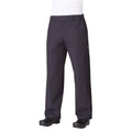 PSERBLKXL Chef Works Men's Slimmer Fit Professional Series Chef Pants-CHEF WORKS